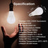 Motion Sensor Light Bulbs - Outdoor 15W (100W Equivalent) 3000K 1500LM E26 A21 Dusk to Dawn Sensing and Radar LED Motion Activated Light Bulbs 2 P...