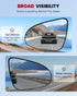 cciyu Left Side Mirror Glass Chrome Heated Flat Towing Mirror Glass Fits for 2012-2017 For Toyota Camry Driver Side Mirror Glass 8K0949102E-AUT...