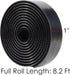 3M Dual Lock SJ3550A 1"×8ft Black 1 Pack Reclosable Fastener Mounting Tape Interlocking Mushroom shaped Strong Adhesive Hook Lock Sticky Tape for ...