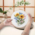 Ohcol 3 Sets Embroidery Kit for Beginners with Easy-to-Follow Operating Instructions,Cross Stitch Kits for Adults with Flowers Patterns,Needlepoin...