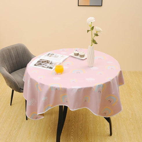 Splat Mat for Under High Chair/Arts/Crafts by CLCROBD, 51" Baby Anti-slip Food Splash and Spill Mat for Eating Mess, Waterproof Floor Protector an...