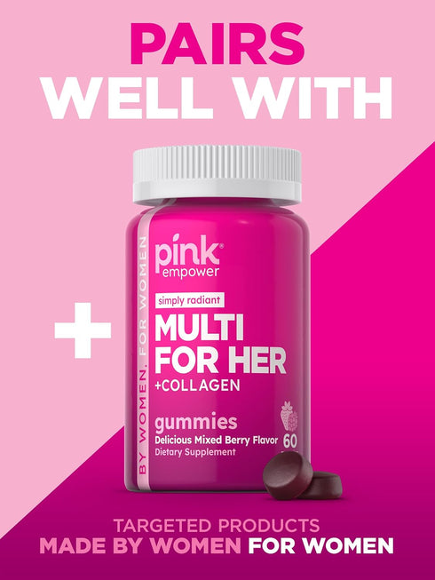 PINK Melatonin Gummies | 10mg | Max Potency | Vegan, Non-GMO & Gluten Free | 70 Count | Mixed Berry Flavor...