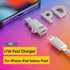iPhone 15 Charging Adapter,MFi Certified USB C Male to Lightning Female Connector Type-C to 8 Pin PD Fast Charging Converter Data Sync for iPhone ...