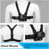 Chest Mount Harness Chesty Vest Head Mount Strap for Action Camera Compatible with GoPro Hero 11,10,9,8,Max,Go Pro Hero 7,6, 5,4, Session,3+,3,Her...
