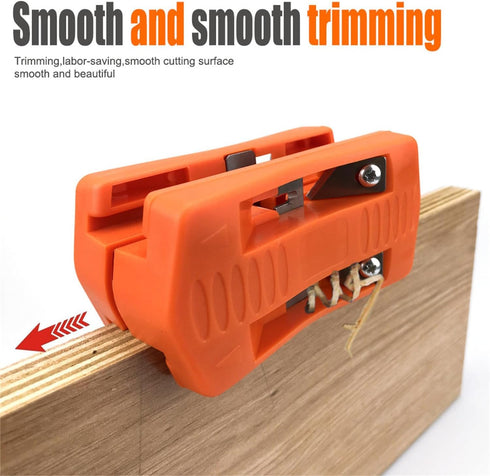 Manual Edge Banding Machine, Veneer/Laminate Edge Trimmer Plastic PVC Plywood, Melamine Wood, Mini Manual Trimming Woodworking Tool...