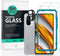 Ibywind Screen Protector For Xiaomi Poco F3/Redmi K40/K40 Pro,with 2Pcs Tempered Glass,1Pc Camera Lens Protector,1Pc Backing Carbon Fiber Film [Fi...