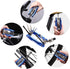 YBEKI Bike Repair Tool Kits - Bicycle Tool Set with Saddle Bag and Bicycle multi-tool Chain Tool (blue Tool kits 10 in 1 + Bag)...