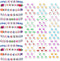 Letter Beads Kit, 26 Alphabet Beads with Heart Beads for Friendship Bracelets Necklace Jewelry Making (Colorful Letter)...