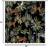 AMFD Jungle Animals Shower Curtain Cheetah Zebra Monkey Antelope Green Tropical Forest Palm Tree Leaves Wildlife Theme Fabric Bathroom Curtains De...