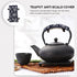 FOMIYES Pan Handle Covers Tea Kettle Handle Cover, Vintage Cloth Tea Pot Hot Handle Cover Sleeve Washable Pot Pan Handle Holder Sleeves Mitt Glove...