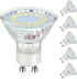 GU10 LED Light Bulbs, 50 Watt Halogen Equivalent, 4000K Neutral White Non-Dimmable 450LM 4W Replacement for Recessed Track Lighting, 5-Pack...