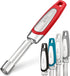 Orblue Premium Apple Corer Tool - Durable Stainless Steel Fruit Core Extractor Tool - Apple Corer Remover, Red...