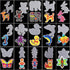 15 Pieces Fuse Beads Pegboards Set, 5mm Perler Beads Boards Clear Plastic Pegboards with 15 Pieces Colorful Cards for Kids DIY Craft Beads (15 Dif...