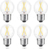 E26 LED Globe Bulb Dimmable, 2W(25-Watt Equivalent), Natural White 4000K, A15/A50 E26 Base LED Edison Light Bulbs for Hanging Lamp Chandelier Pend...
