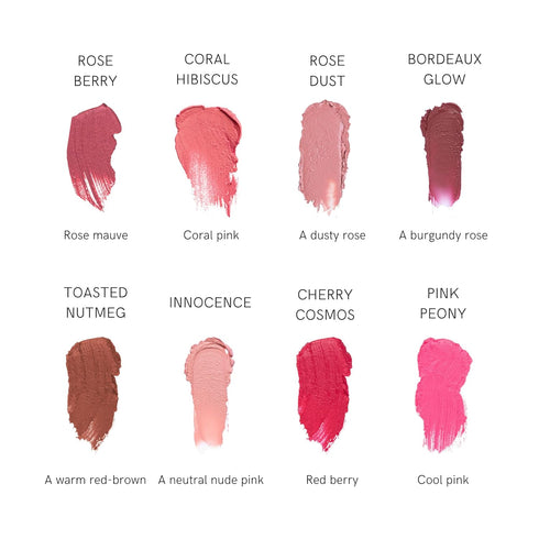 HAN Skincare Cosmetics Vegan, Cruelty-Free 3-in-1 Multistick for Cheeks, Lips, Eyes, Bordeaux Glow...
