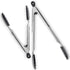 DI ORO Silicone Tongs for Cooking - Heat-Resistant Kitchen Tongs for Cooking with Silicone Tips - Small 9" & Large 12" for Nonstick Cookware - Sta...