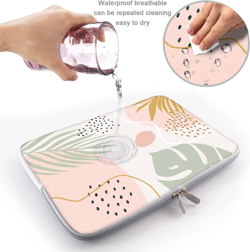 iCasso 13-13.3 inch Laptop Sleeve Bag, Waterproof Shock Resistant Neoprene Notebook Protective Bag Carrying Case Compatible MacBook Pro/MacBook Ai...