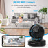 Wansview Security Camera Indoor, 360 Degree WiFi Home Security Cameras for Pet/Dog/Nanny, 2 Way Audio Night Vision, Works with Alexa, with TF Card...