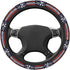 2nd American Flag Steering Wheel Cover - Universal Elastic Stretch Steering Wheel Covers Fits Most Vehicles...