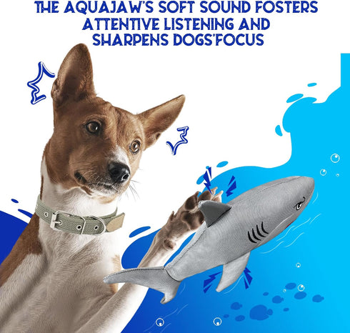 Dog Toys for Aggressive Chewers - Shark Interactive Dog Toys to Keep Them Busy 2 in 1 Indestructible Dog Toy for Large Dogs(Grey)...