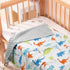 HOMRITAR Baby Blanket for Kids Super Soft Minky Blanket with Dotted Backing, Dinosaurs Multicolor Printed for Toddlers Nursery 30 x 40 inch (75 x ...
