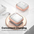 Valkit Compatible Airpods 2nd Generation Case Cover Clear with Lock & Cleaner Kit, Airpods Case 2nd Gen with Keychain Soft Shockproof iPods 2/1 Pr...