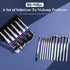 BS-MALL Makeup Brushes Makeup Tools Kit Premium Synthetic Powder Foundation Contour Concealers Lip Brushes Set 18 Pcs...