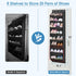 KEETDY Shoe Rack for Door Behind with 8 Large Pockets, Hanging Shoe Organizer for Closet Hanger Fits 20 Pairs Shoe Holder for Back of Door Narrow ...