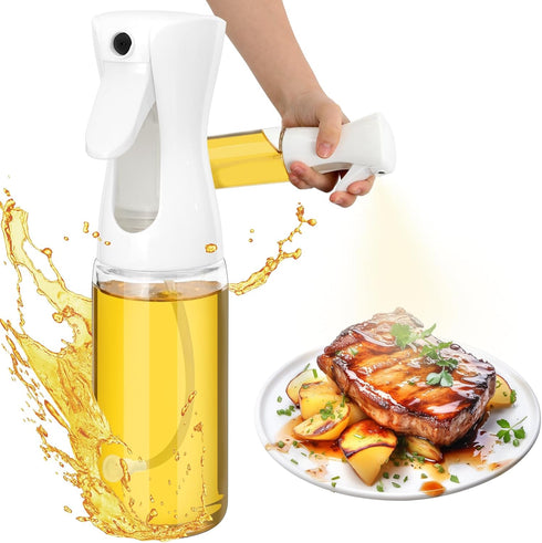 Oil Sprayer for Air Fryer Olive Oil Dispenser Bottle Sprayer for Cooking Accessories, Oil Mister Spray Glass Bottle for Air Fryer, Salad, Baking, ...