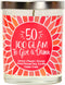 Too Glam to Give A Damn | Citrus Peach | Luxury Scented Soy Candles | 10 Oz. Jar Candle | Made in The USA | Decorative Aromatherapy | 50th Birthda...