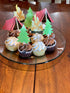 LaVenty Camping Cupcake Toppers Camping Birthday Party Decor Woodlands Party Decor Happy Camper Party Decor Lumberjack Party Decor...