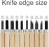OriGlam 10pcs Professional Wood Carving Chisel Set, Carbon Steel Wood Carving Tools, Woodworking Chisels Wood Chisel Kits, Power Grip Carving Tool...