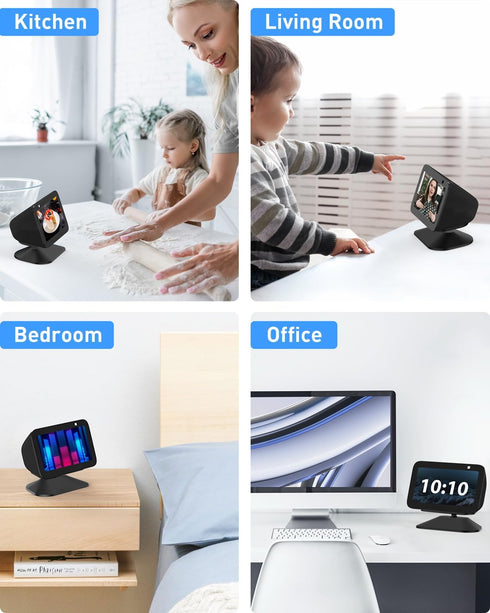 Maxonar Adjustable Stand for Ech0 Sh0w 5 (3rd Gen), Tilt Swivel Stand Anti-Slip Base Strong Magnetic Compatible with 2023 Release Show 5 Smart Dis...