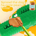 Dog Toys, Squeaky Indestructible Dog Chew Toys for Aggressive Chewers, Tough Alligator Rubber Teething Chew Dog Toys for Large Medium Small Dog (G...