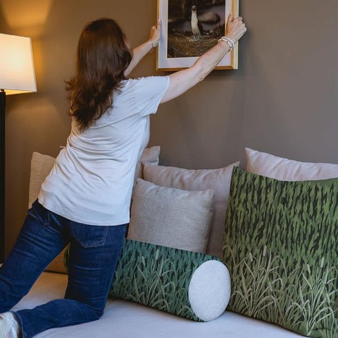 FINGERINSPIRE 4 Pcs Bark Camouflage Stencil 11.7x8.3 inch Camouflage Grass Bark Reed Pattern Stencils Plastic Wall Camo Stencil Kit Reusable DIY A...