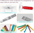 5 Pcs Air Conditioner Fin Cleaner Set 3 Different Ac Fin Comb Condenser Fin Straightener,2 Different Brush Condenser Ac Coil Cleaner Air Refrigera...
