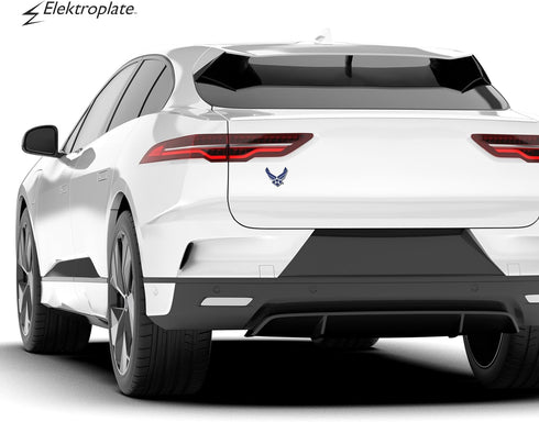 Elektroplate Officially Licensed Premium United States Air Force Wings Blue All Metal Emblem for Cars, Trucks, and All Auto | Universal Fit at 3.0...