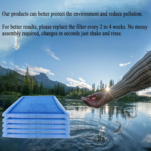 10-20 Gallon Aquarium Filters for Aqua-Tech 10-20 Gallon Power Filters for EZ-Change #2 Fish Tank Filters Replacement Aquarium Filter Cartridge (5...