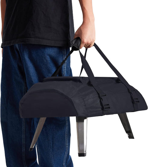 Carry Cover for Ooni Koda 12 inch Pizza Oven, NOELIFE Pizza Oven Cover with Pockets for Pizza Oven Accessories (Black)...