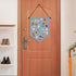 Wall Hanging Brooch Organizer Storage Board Colorful Enamel Pin Badge Canvas Display Banner Earrings Case Collection Holder 12.6x10in(Not Include ...