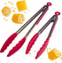 StarPack Premium Silicone Kitchen Tongs Set of 2 (9-Inch & 12-Inch) - Stainless Steel with Non-Stick Silicone Tips, High Heat Resistant to 480°F, ...