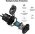 USB C Car Charger Socket, Qidoe 12V/24V Dual USB Outlet PD3.0 & QC3.0 Car USB Port with LED Voltmeter and ON/Off Switch DIY Car Socket for Car Boa...