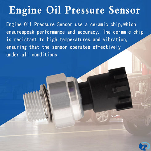 Engine Oil Pressure Sensor 926-041 with Screen Filter Replacement for Chevy Buick Cadillac GMC Vehicles 2009-2019 12673134...