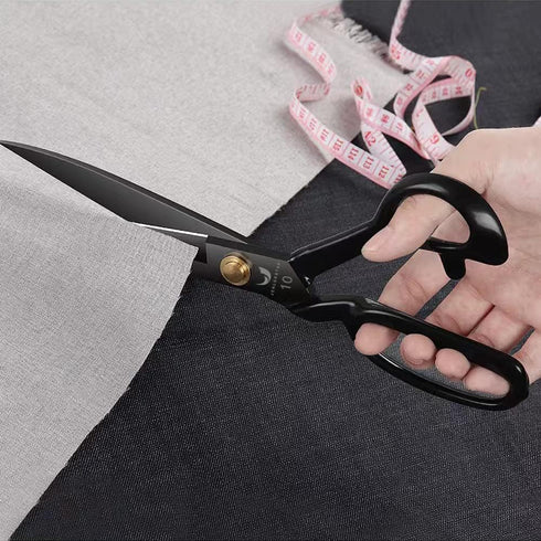 Fabric Scissors 10 Inch Sewing Dressmaking Scissors Professional Razor Sharp for Tailoring Leather Raw Materials - Japan High Carbon Steel Tailor ...