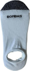 2 PACK Bombas Womens Cushioned No Show Socks,(White,Medium)...