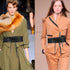 Women Faux Leather Waist Belt, Gold Belts for Women Dresses, Fashion Wrap Around Obi Belt...