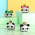 Cute panda building blocks (set of 4) Panda mini building block sets are all individually packaged adult building block toys children's surprise g...