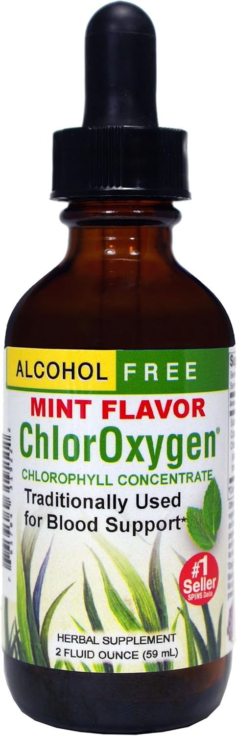 Herbs Etc. ChlorOxygen Chlorophyll Concentrate - Highly-Concentrated Energy Support - Aids Healthy Blood Circulation - Natural Vitality Support - ...