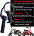 Throttle Cable and Throttle Handle For 7/8" 50 90 110 CC 150cc 250cc Mini Bike ATV Quad Compatible with Coleman Powersports 196cc CT200U CT200U-EX...