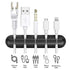 Cord Organizer, Cable Clips Cord Holder, Cable Management USB Cable Power Wire Cord Clips, 2 Packs Cable Organizers for Car Home and Office (5, 3 ...